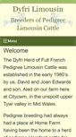 Mobile Screenshot of dyfrilimousin.com